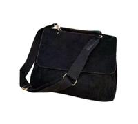 Jiuvaso Borsa a Tracolla Alla Moda per L'autunno E L'inverno, Ideale per Uscire, Fare Shopping, Lavorare E Viaggiare, Nero