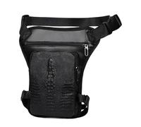 Jiuvaso Borsa da gamba a goccia, borsa da coscia, resistente ai graffi, con chiusura a cerniera, per pesca, viaggi, motociclette, Style C