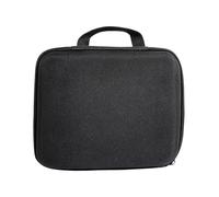 Jiuvaso Borsa portaoggetti per aspirapolvere per auto in EVA nera per tutti i tuoi oggetti essenziali, tasca in rete, custodia leggera e robusta per il