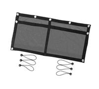 Jiuvaso Borsa Portaoggetti per Barche, Borsa a Rete Pieghevole Come Accessorio Nautico, Borsa a Rete per Cabina E Organizer da Appendere, Ad Asciugatura, 2 Tasche