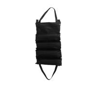 Jiuvaso Borsa portautensili con rotelle, organizer, custodia portautensili con tasche multiple per carpentieri ed elettricisti, Nero