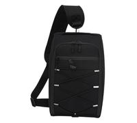 Jiuvaso Borsa Posteriore per Portapacchi Bicicletta, Borsa da Sella Posteriore per Bici, Portatile, Multifunzionale, Resistente all'Acqua, Impermeabile, Nero