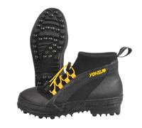 Jiuvaso Calzature Antiscivolo da Esterno Scarponcino Stivale Scarpa Stivaletti con Suola Robusta Chiodata E Allacciatura Rapida Comfort Leggero E Durata nel