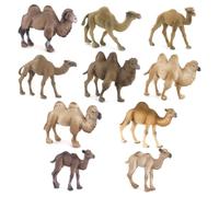 Jiuvaso Cammello Figurina Statua Modellino Giocattolo Dromedario Realistico per Studio Della Fauna Desertica in PVC Adatta a Progetti Scolastici Diorami Collezione Decorazione Scrivania