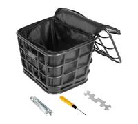 Jiuvaso Cestino Elettrico, Cestino Portaoggetti, Facile da Installare, Accessori, PP, Trasportino Leggero con Coperchio per Animali Domestici, con Sacco a Pelo Interno