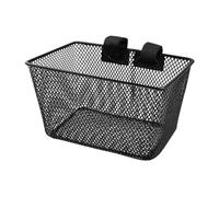 Jiuvaso Cestino per Bicicletta per Bambini, Pratico, Facile da installare, Semplice, in Metallo, per riporre Il Manubrio Anteriore della Bicicletta,