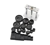 Jiuvaso Chiudi-cassa per fondello orologio per chiudere i tappi compatibile con quadranti e fondelli rettangolari rotondi e quadrati, apri-cassa unisex, 18 Pezzi