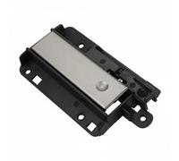 Jiuvaso Chiusura Industriale Maniglia Latch Portaoggetti Centrale Serratura Interna Auto Compatibile Full-size Antiusura Aggancio Adatta per Conducenti Quotidiani Percorsi Urbani, Argento