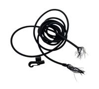 Jiuvaso Cinghia di trazione per Vogatore, Corda Elastica per Allenamento Sportivo a casa, Corda Elastica per Vogatore Resistente al e all'Acqua, con Gancio