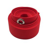 Jiuvaso Cintura per zavorra da Immersione, Cinghia per Snorkeling, Versatile, Portatile, Larghezza 1,93 Pollici, Attrezzatura per Sport Acquatici, Imbracatura, Rosso