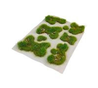 Jiuvaso Ciuffi d'erba Modello Mini Paesaggio Fai da Te strappato a Mano Simulazione Cluster di Erba per 1:35 1:64 1:72 1:87 Layout Diorama Giardino delle, Verde Primaverile