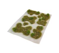 Jiuvaso Ciuffi d'erba Modello Mini Paesaggio Fai da Te strappato a Mano Simulazione Cluster di Erba per 1:35 1:64 1:72 1:87 Layout Diorama Giardino delle, Verde Autunnale