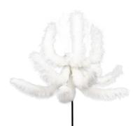 Jiuvaso Coda Canina Cosplay Accessorio Costume Coda Nove Code Prop Design Stratificato Mantiene Forma Fascia Regolabile Confortevole Finto Peluche per Spettacoli Eventi Tematici