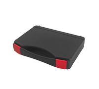 Jiuvaso Contenitore per attrezzi con interno in schiuma, custodia rigida per il trasporto, con maniglia, scatola portaoggetti antipolvere, organizer per, 31.5x26x7 Cm