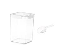 Jiuvaso Contenitore per la conservazione del riso, contenitore per alimenti con coperchio, organizzazione della cucina, distributore di riso sigillato, M