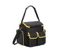 Jiuvaso Contenitore Portatile Borsa per Attrezzi Maniglia Trasporto Multitasche Interno Divisorio Tessuto Oxford Base Rinforzata Adatta a Uso Professionale Casa