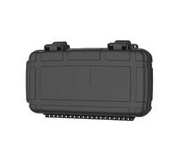 Jiuvaso Contenitore portautensili multiuso impermeabile antiurto portatile con spugna, custodia rigida, resistente agli urti, 22.2x12.8x5 Cm