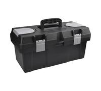 Jiuvaso Contenitore portautensili portatile, contenitore portaoggetti, custodia rigida da viaggio per riparazione auto, meccanica, garage, manutenzione, 40.5x19.5x18.5 Cm