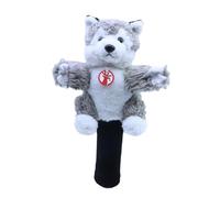 Jiuvaso Copritesta da Golf con Motivo Animale, Regalo Carino E Originale, Copritesta da Golf Divertente con Cartone Animato per Golfisti, Famiglia, Uomini, Cane