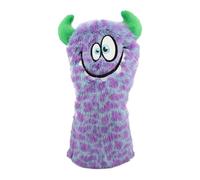 Jiuvaso Copritesta da Golf in Peluche, Copritesta da Golf in Peluche, Protezione Portatile per La Testa della Mazza da Golf, Protezione di Ricambio, Regalo PE, Autista Viola
