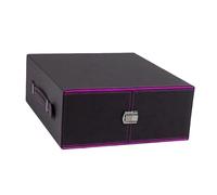 Jiuvaso Custodia per di Carte Contenitore per Carte Sportive Box di Archiviazione E Organizzatore Portatile Protezione da Polvere E Danni Adatto per Ba, Viola