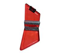 Jiuvaso Custodia per indice punte a torsione portatile, vuota, organizer durevole, accessorio premium, custodia per il trasporto del porta punte a torsione