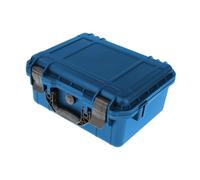 Jiuvaso Custodia rigida per il trasporto, scatola portautensili con imbottitura in schiuma, pratica scatola portaoggetti per apparecchiature di prova di, Blu