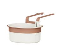 Jiuvaso di scarico per lavello da cucina, di raccolta per rifiuti alimentari, filtro per il lavaggio e la cottura dei rifiuti alimentari, Bianco
