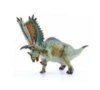 Jiuvaso Dinosaur Figure Pentaceratops Riproduzione Modello Giocattolo in PVC Realistico con Texture Pronunciata E Postura Dinamica per Conoscenza Storica