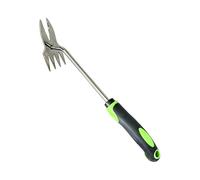 Jiuvaso Diserbante Manuale Resistente e Pratico, con Gancio per estrarre Le Erbacce, Strumento da Giardino Robusto ed efficiente per Bonsai, Giardino, Verde