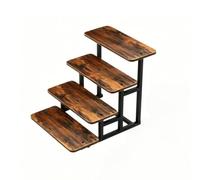 Jiuvaso Espositore a Ripiani Multistrato Porta Dolci Supporto Cupcake Vassoio Riser Scaffale a Gradini Design Salvaspazio a Livelli Rettangolari Adatto per Dessert Bar Matrimoni Feste Casa