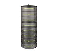 Jiuvaso Essiccatore per Erbe aromatiche, Rete per Fiori, stoviglie, germogli, Versatile, Multiuso, Pieghevole, Appeso, Rete per Piante, 8 Strati