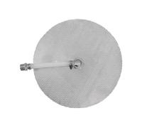 Jiuvaso False Bottom 3/8 pollici Hose Barb x 1/2 Mpt Morsetti di ricambio Kit adattatore per tubo in silicone Filtro per pentola per birra fatta in, 11inch