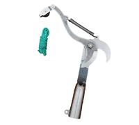 Jiuvaso Forbici da potatura ad con Corda, Strumento Professionale per Raccogliere, tagliarami per Uso Domestico, per Risparmiare Lavoro, S