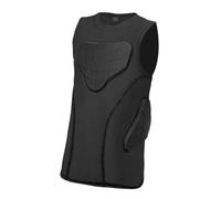 Jiuvaso Gilet Protettivo per Le Costole, Abbigliamento da Allenamento Top Gear, Traspirante, Imbottito e Traspirante, per Bambini Sportivi, M