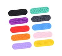 Jiuvaso Giocattoli sensoriali per Bambini, Giocattoli educativi Morbidi per la Prima Infanzia, Pietre sensoriali testurizzate per riempire Le Calze, per, 10 Pezzi