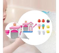 Jiuvaso Giocattolo Da Bagno per Bambini, Simpatico Creatore di Schiuma per Gelato, Ideale per Regali di Compleanno per Bambini Dai 3 Ai 5 Anni.
