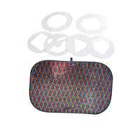 Jiuvaso Giocattolo sensoriale da Parete con Paillettes reversibili per la Classe, Fai da Te, Graffiti, Glitter, Tessuto con Paillettes e Stencil a Forma di, Colorato