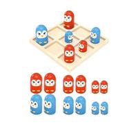 Jiuvaso Giochi di Puzzle con Le Dita dei Piedi, per Genitori E Figli, per Bambini E Adulti dai 3 Anni in su, Classico Gioco da Tavolo, Pinguino