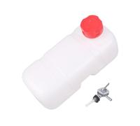 Jiuvaso Gruppo serbatoio carburante con rubinetto valvola olio portatile universale ispessito sostituisce il serbatoio del gas per motore a benzina a