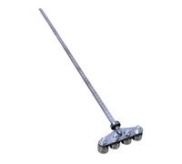 Jiuvaso Guida per circolare, strumento di taglio, garage, casa, resistente, versatile, cantiere, calibro di posizionamento regolabile, Lunghezza 50cm