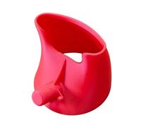 Jiuvaso Imbuto per farina, versamento senza sporcare per Ksm150, accessorio da forno multiuso, facile da usare e da pulire, versamento per planetaria, Rosso