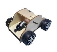 Jiuvaso Kit di Costruzione di Modelli di Auto in Legno Fai da Te, progetti di Costruzione scientifica, Kit di modellismo scientifico educativo per Bambini,
