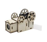 Jiuvaso Kit di montaggio per proiettore di diapositive, accessori, modello di esperimento educativo, regalo, rompicapo per studenti, kit scientifico educativo