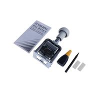 Jiuvaso Macchina numeratrice automatica a salto, in metallo autoinchiostrante, timbro automatico per numerazione, macchina numeratrice automatica per numeri e, 7 Cifre