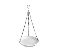 Jiuvaso Mangiatoia per Uccelli E Ciotola per L'acqua, Ciotola per L'acqua, Decorazione da Giardino, Ciotola per L'acqua, per Il Giardino sul Retro, Bianco