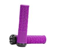 Jiuvaso Manopole per Manubrio Bici 2 Pezzi per Bici da Strada di Montagna Comode impugnature per Manubrio, Viola