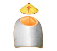 Jiuvaso Mantello con Cappuccio E Protezione Solare Versatile per Lavoro sul Campo, Donne, Uomini, Raccolta Del Tè