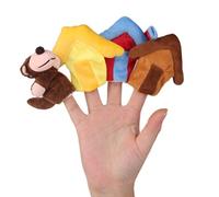 Jiuvaso Marionette da Dito Giocattolo Educativo per Bambini per Raccontare Storie, per Bambine E, 5, Come Mostrato