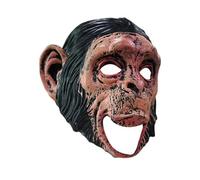 Jiuvaso Maschera Scimmia Chimpanzee Maschera Testa Casco Animale Accessorio Costume Unisex in Lattice Flessibile E Strutturato Che Mantiene La